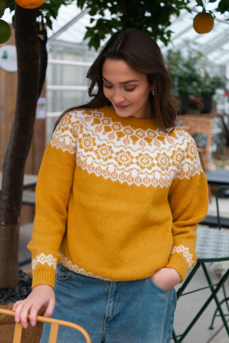 Påskerose Pullover