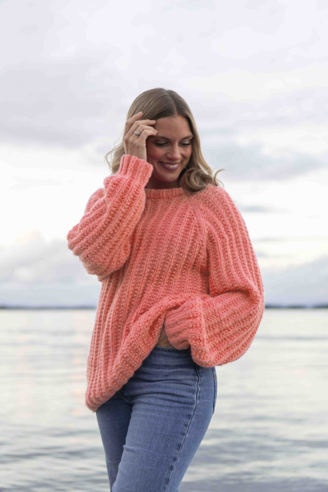 Matsi Pullover Lachsrosa