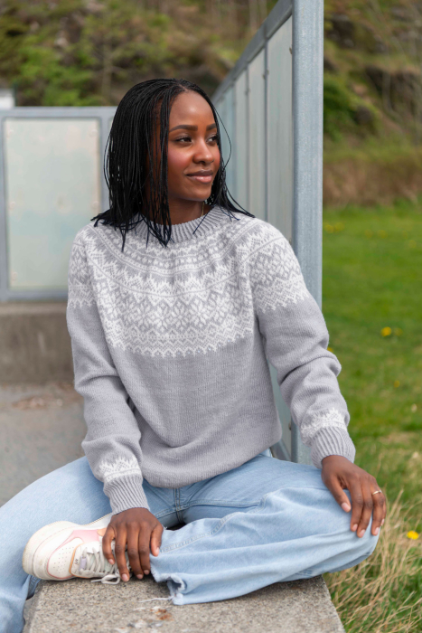 Billie Pullover Hellgrau