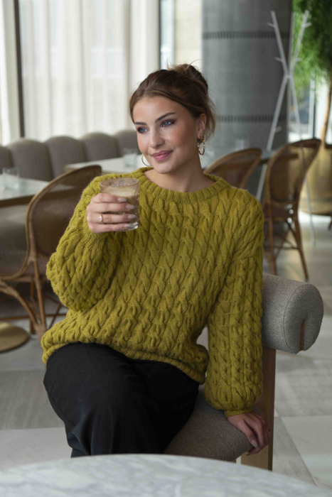 Pauline Pullover Frühlingsgrün