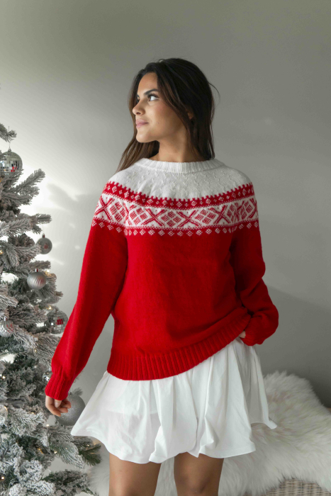 Innerdal Pullover Rot
