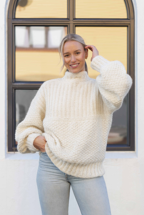 Vela Pullover Weiss von SD/Viking
