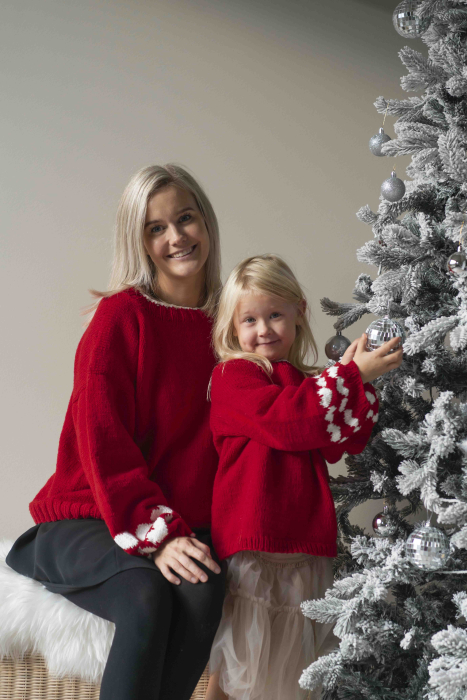 Hjerte Pullover (Rot)