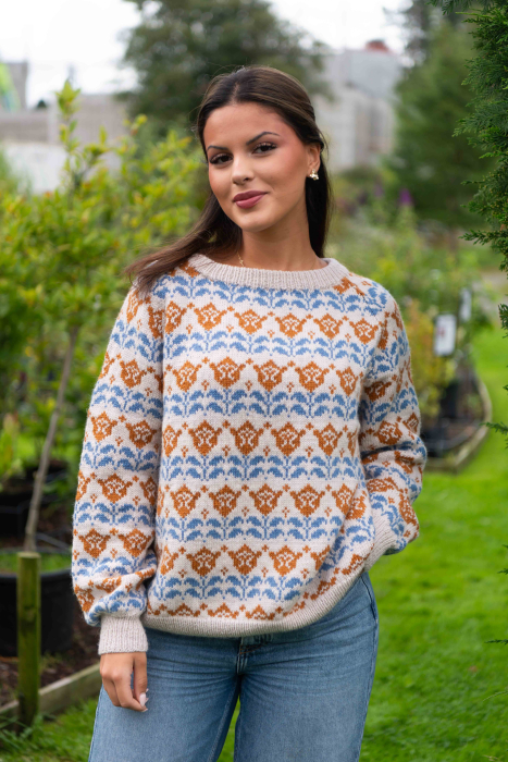 Fjellflora Pullover