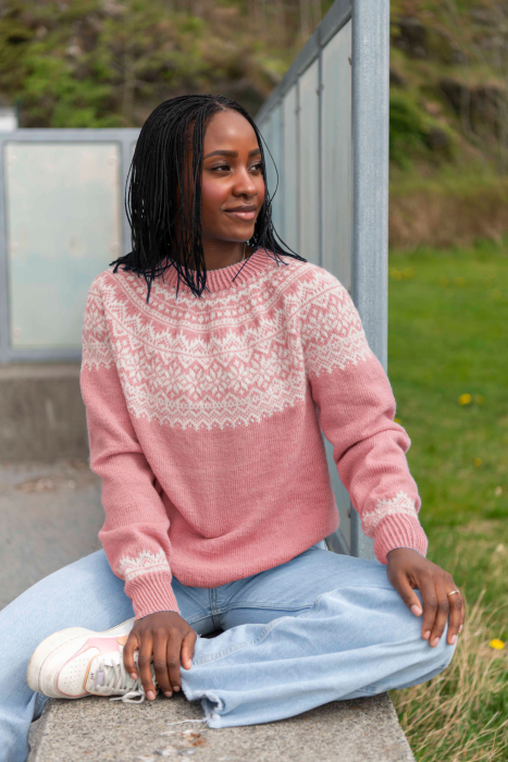 Billie Pullover Helles Korall