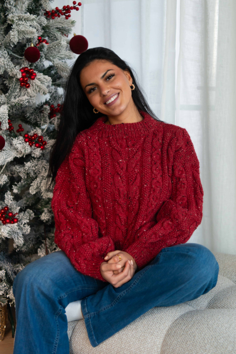 Augusta Pullover Rot