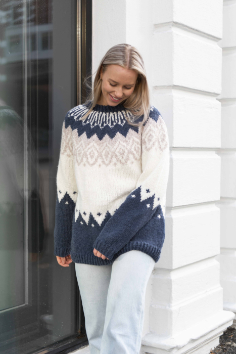 Dali Pullover Jeansblau von SD 
