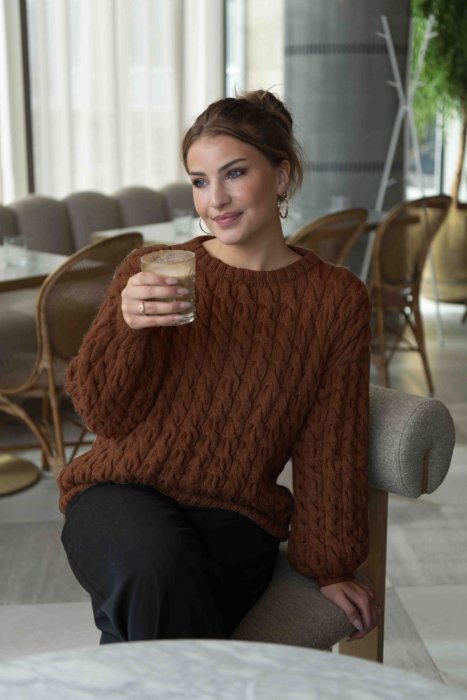 Pauline Pullover Kupfer