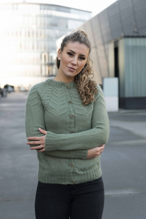 Dale - Twist Jakke Tynn Kidsilk Erle 