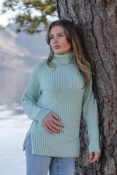 Odette Pullover Mentholgrün
