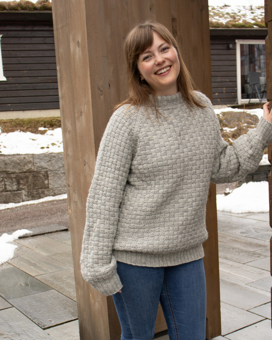 Eventyrlig Oppussing X HOY - Brick Pullover 486-05