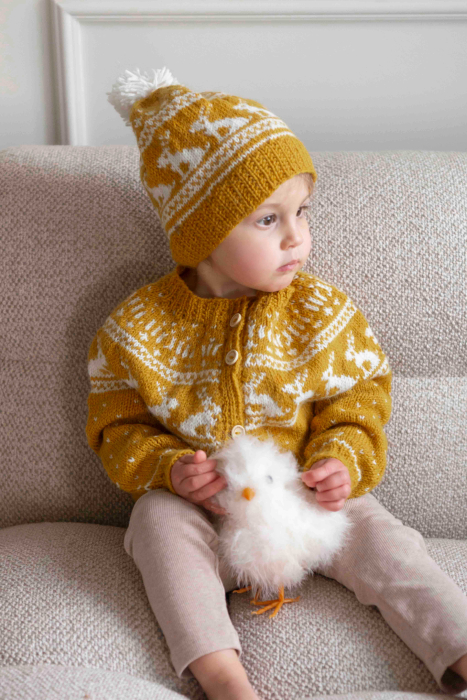 Påske Jacke und Mütze
