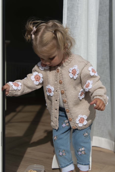 Blomster Jacke Kids
