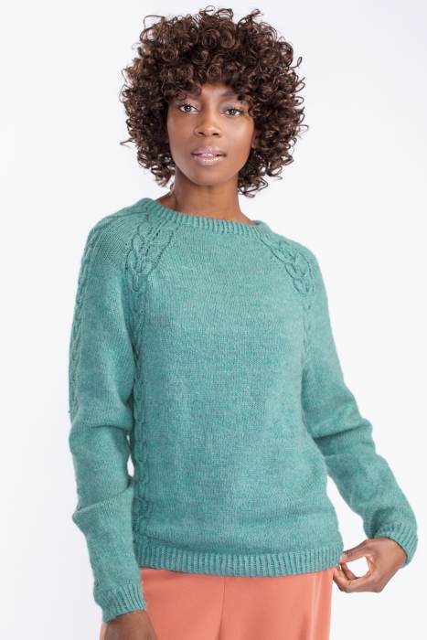 Dale - AIDA PULLOVER MEERESGRÜN 371-08