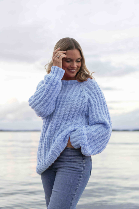 Matsi Pullover Hellblau