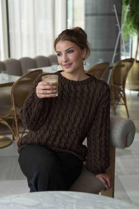 Pauline Genser Mørk Brun