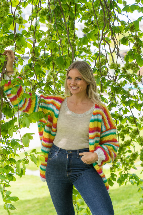 Gratis oppskrift - Happy Jakke Bright av SD