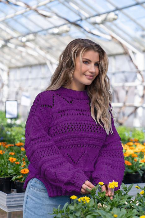 Ebba Pullover Lila (Amiga)