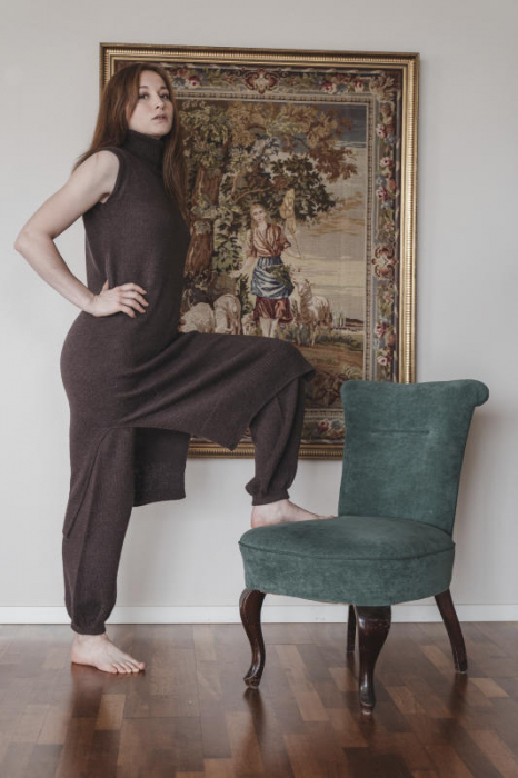 DSA - Riana Kleid Braun 108-02