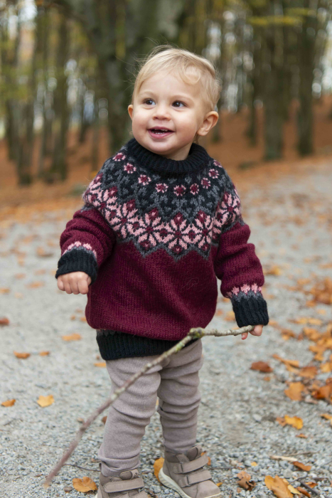 Sort Rose Kids Bordeaux