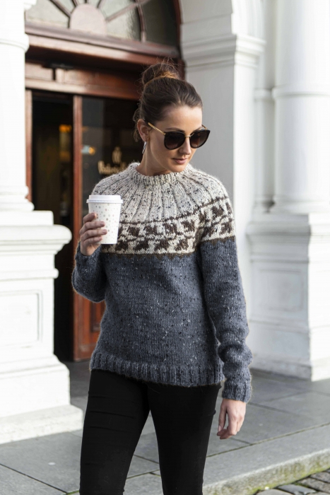 Eline Pullover Blau von SD