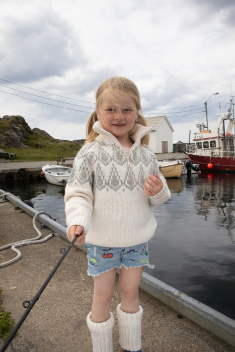 Eventyrlig Oppussing x HOY Eventyrlig Zip-Pullover 486-21A