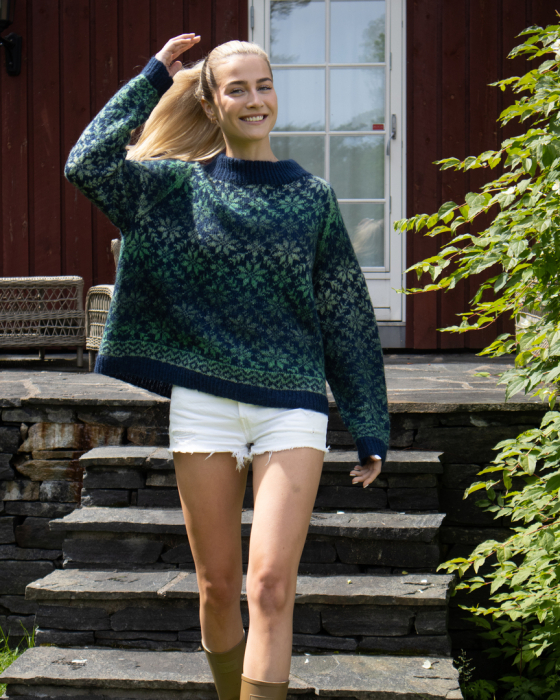 Carly Pullover Indigo 316-17B