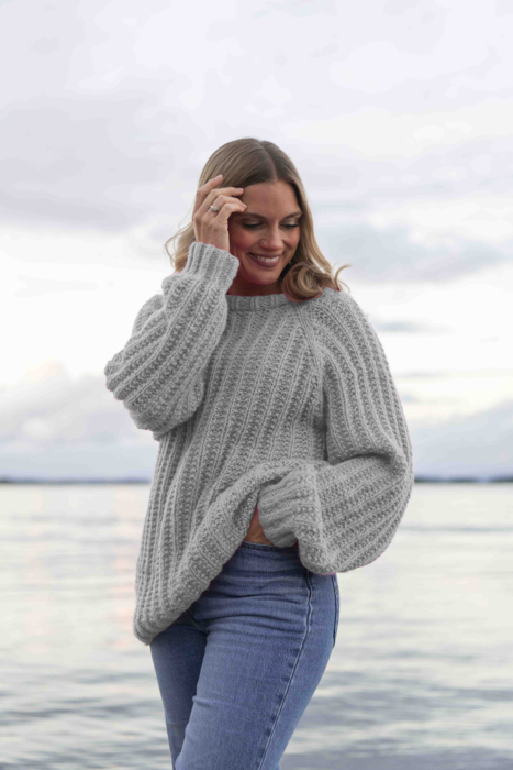 Matsi Pullover Hellgrau