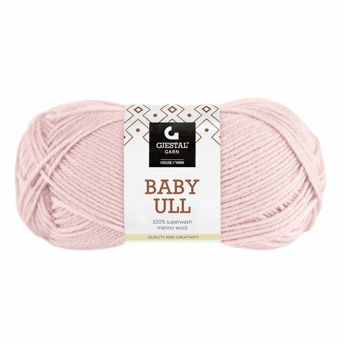 Garnset - Gjestal Garn - Baby Ull 10 Stk