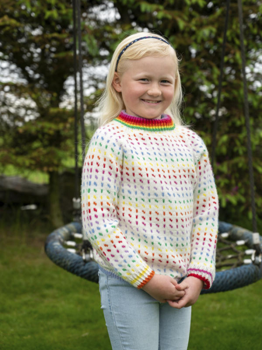 Dale - Pridelender Pullover für Kinder 455-17