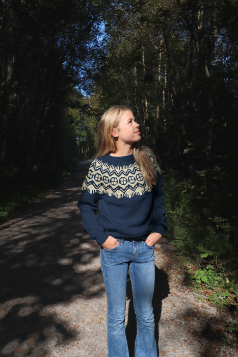 Attica Genser Mørk Indigo