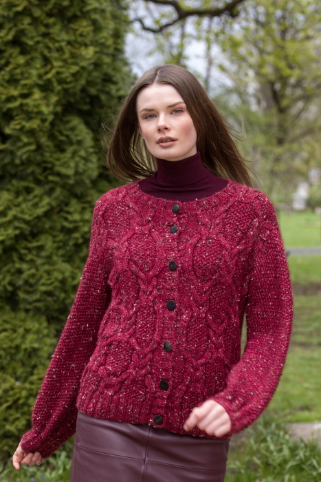 DSA - Catrina Jakke Dyp Rød 79-12