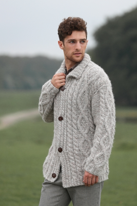 DSA - John Cardigan Gråbrun 68-07