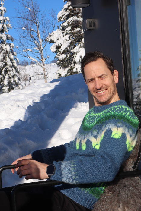 Litjåsen Genser Blå