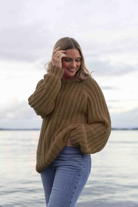 Matsi Pullover Braun
